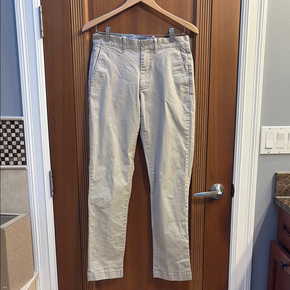 J. Crew Men's Khaki Chinos. Size 28x32